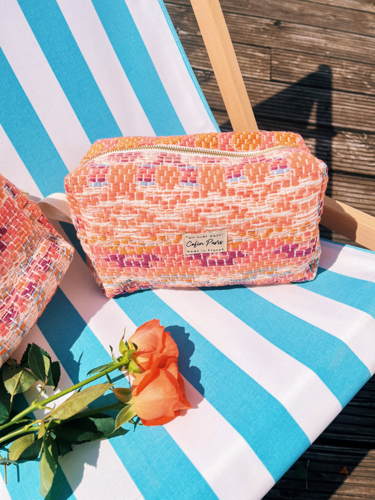 Trousse de toilette | Coralie tweed