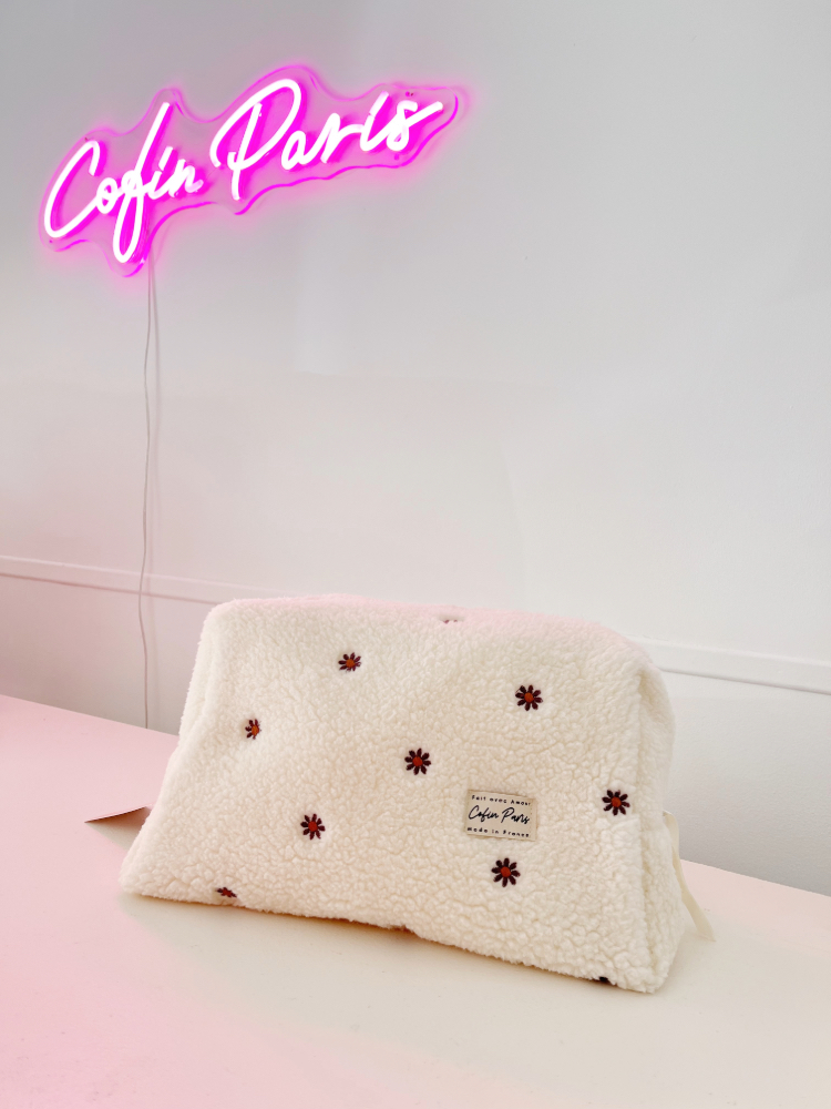 Trousse maxi | Marine bouclette