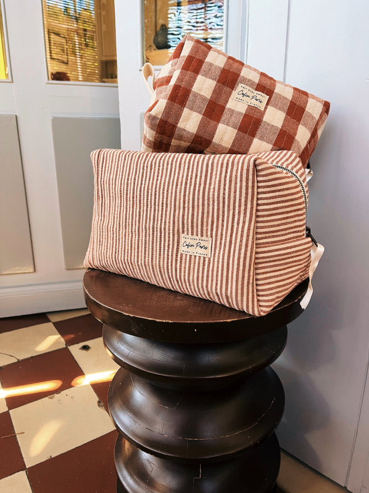 Trousse maxi | Anaïs terracotta