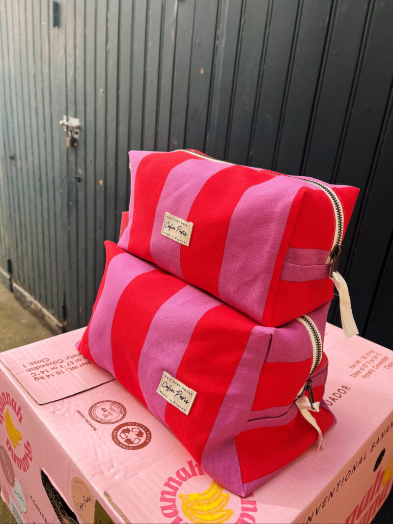 Trousse de toilette | Paola rayures