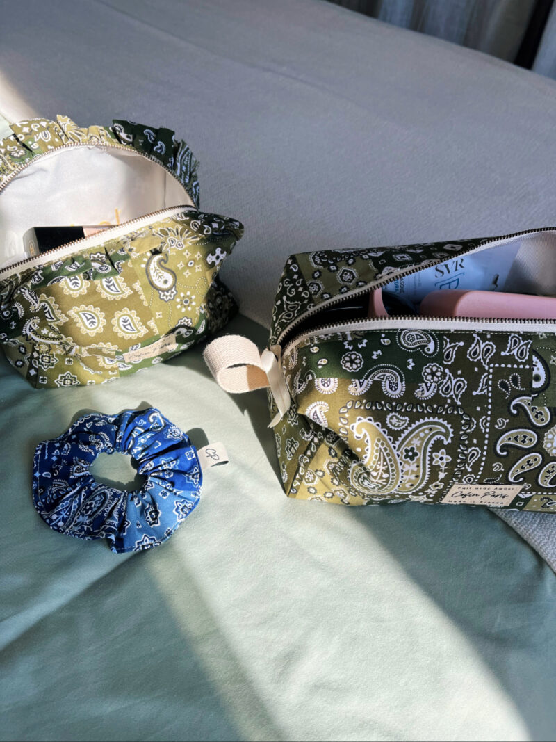 Trousse de toilette | Louise verte