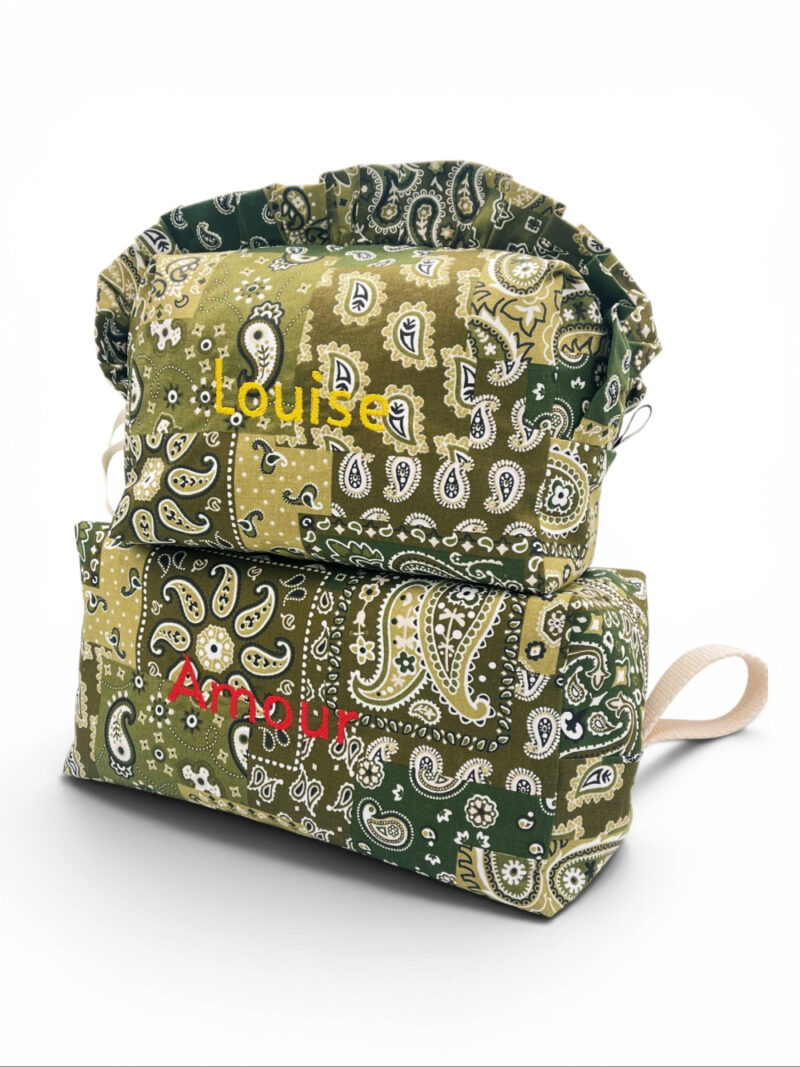 Trousse bandana personnalisable