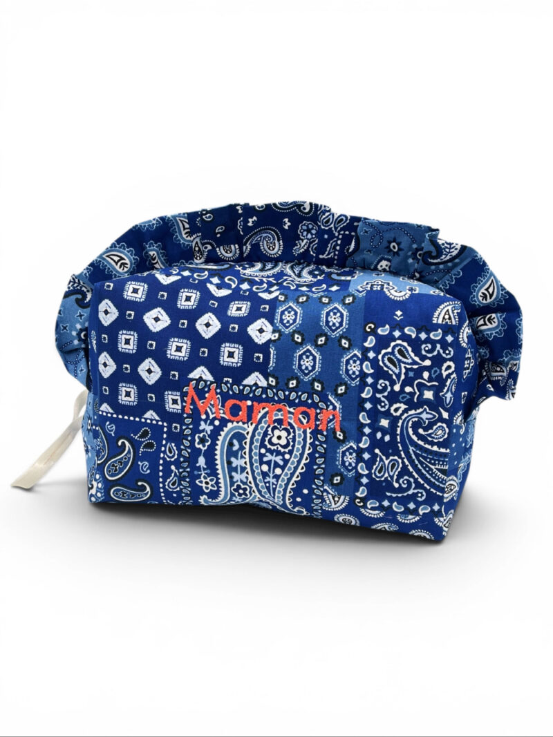 Trousse bandana personnalisable