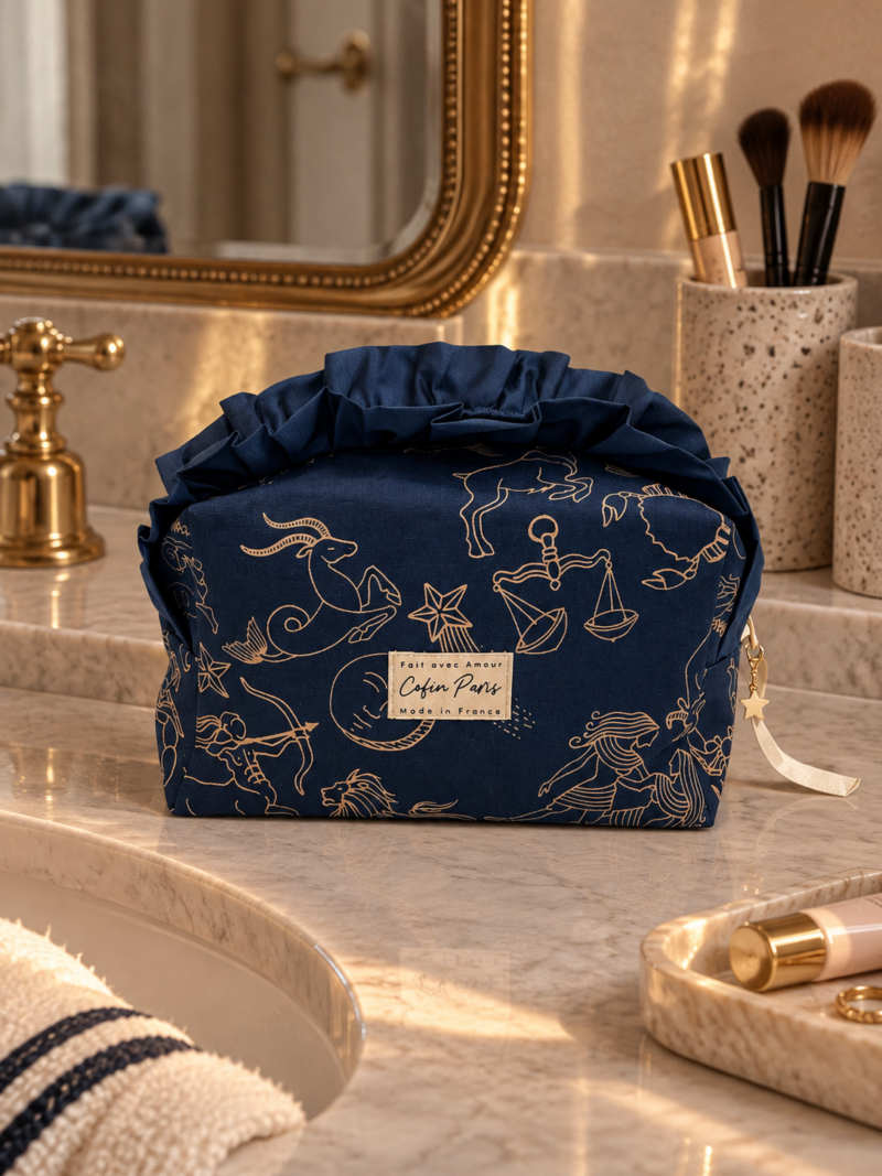 Trousse de toilette M | Céleste